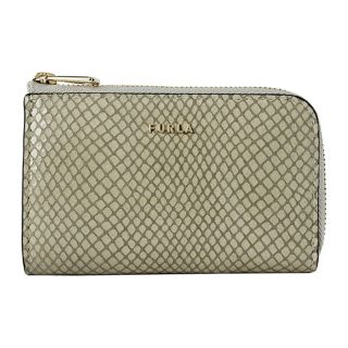 フルラ(Furla)の新品 フルラ FURLA キーケース バビロン KEYCASE ZIP AROUND グレージュ系(キーケース)