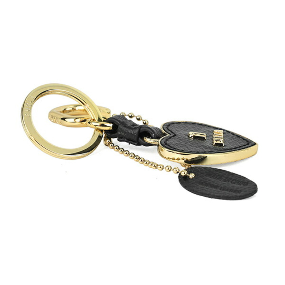 Furla(フルラ)の新品 フルラ FURLA キーホルダー マグノリア KEYRING HEART ブラック 黒 レディースのファッション小物(キーホルダー)の商品写真