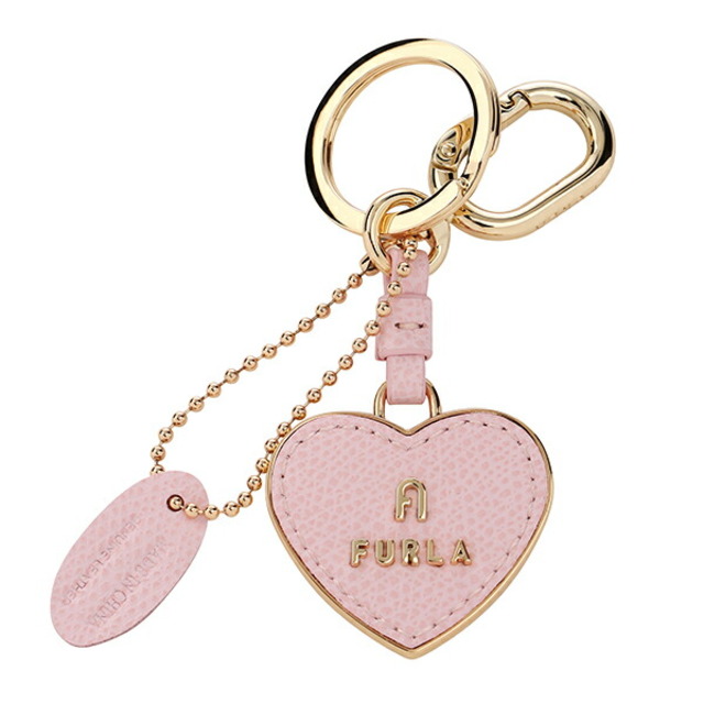 約10cm本体重量新品 フルラ FURLA キーホルダー マグノリア KEYRING HEART オパール