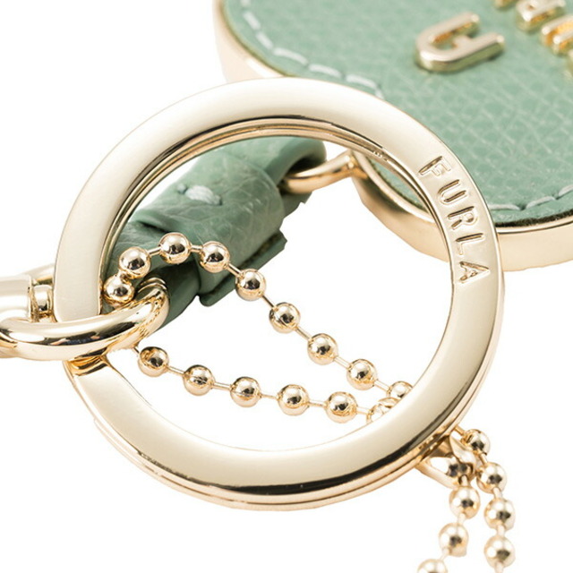 Furla(フルラ)の新品 フルラ FURLA キーホルダー マグノリア KEYRING HEART グリーン 緑 レディースのファッション小物(キーホルダー)の商品写真