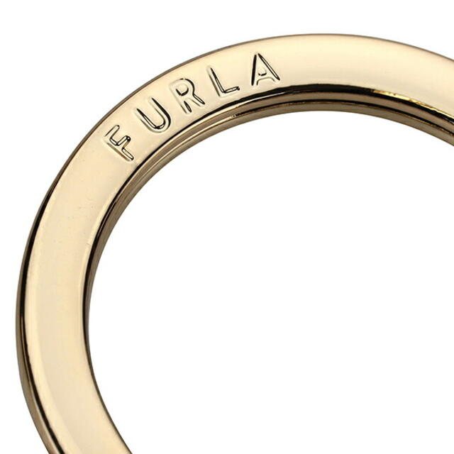 Furla(フルラ)の新品 フルラ FURLA キーホルダー ラブリー KEY LOCK ゴールド レッド レディースのファッション小物(キーホルダー)の商品写真