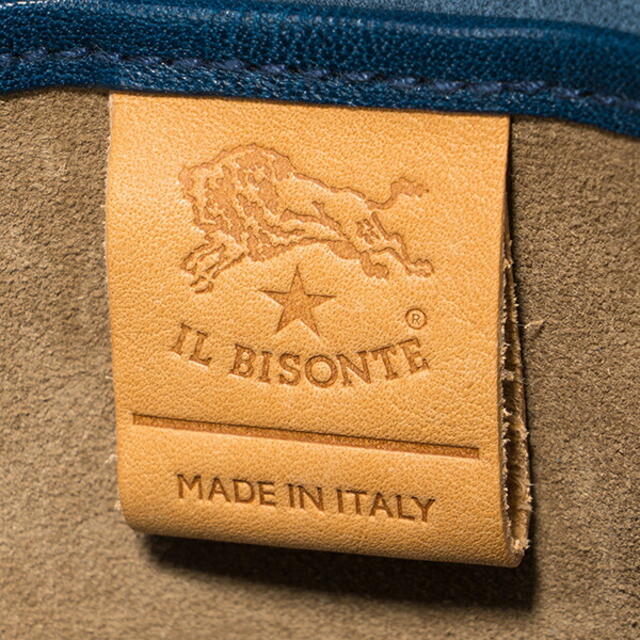 IL BISONTE(イルビゾンテ)の新品 イルビゾンテ IL BISONTE トートバッグ ニューアイコン ブルー レディースのバッグ(トートバッグ)の商品写真