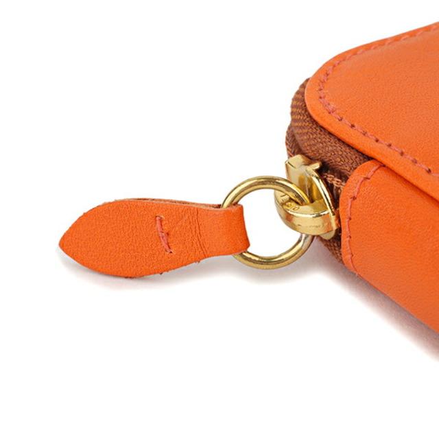 IL BISONTE(イルビゾンテ)の新品 イルビゾンテ IL BISONTE 長財布 ロングウォレット オレンジ レディースのファッション小物(財布)の商品写真
