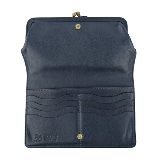 IL BISONTE(イルビゾンテ)の新品 イルビゾンテ IL BISONTE 長財布 ロングウォレット ブルー 青 レディースのファッション小物(財布)の商品写真