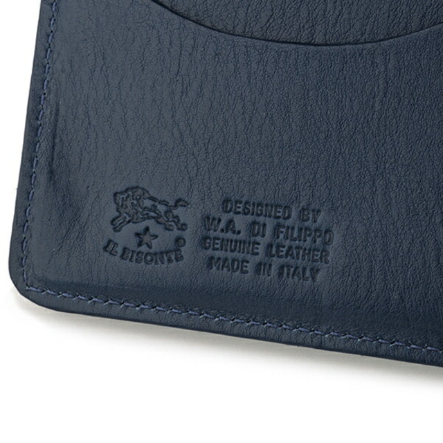 IL BISONTE(イルビゾンテ)の新品 イルビゾンテ IL BISONTE 長財布 ロングウォレット ブルー 青 レディースのファッション小物(財布)の商品写真