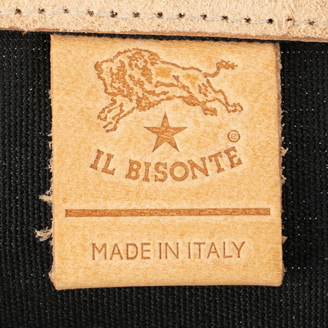 新品 イルビゾンテ IL BISONTE トートバッグ HAND BAG ネロ/ナチュラーレ 7