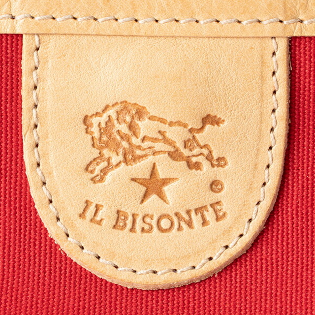 IL BISONTE(イルビゾンテ)の新品 イルビゾンテ IL BISONTE ハンドバッグ HAND BAG ロッソ/ナチュラーレ レディースのバッグ(ハンドバッグ)の商品写真