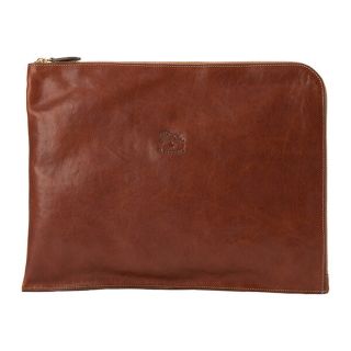 イルビゾンテ(IL BISONTE)の新品 イルビゾンテ IL BISONTE クラッチ・セカンドバッグ Portfolio ブラウン(セカンドバッグ/クラッチバッグ)