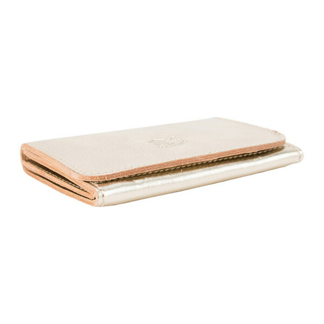 新品 イルビゾンテ IL BISONTE カードケース CARD CASE プラティーノ