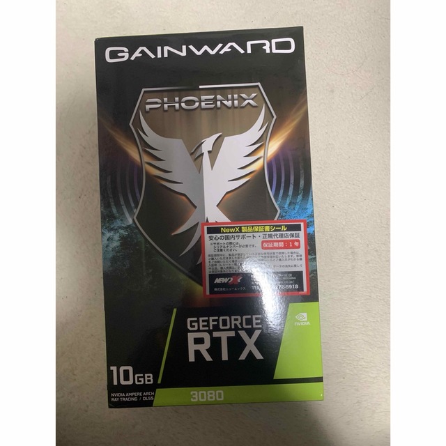 国産】 新品未開封 GAINWARD GEFORCE 10GB RTX3080 PC周辺機器 - www