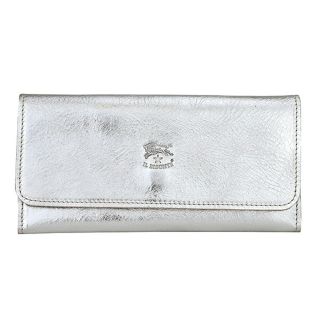 イルビゾンテ(IL BISONTE) 財布(レディース)(シルバー/銀色系)の通販