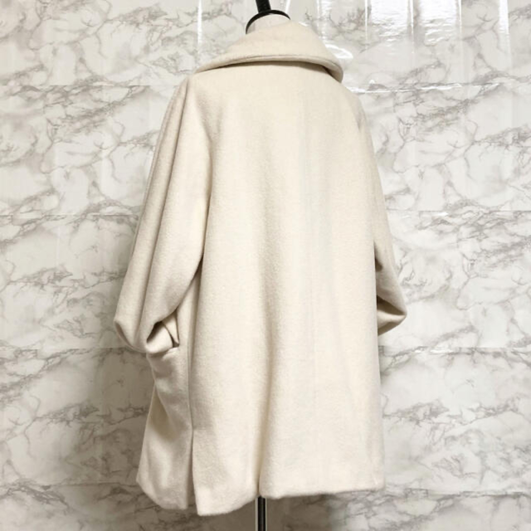 Max Mara - 【美品 最高級ライン 白タグ】Max Mara Vウール×カシミヤ