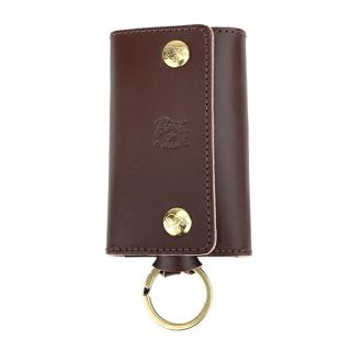 イルビゾンテ(IL BISONTE)の新品 イルビゾンテ IL BISONTE キーケース KEYRING マローネ(キーケース)