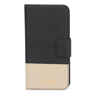 ケイトスペードニューヨーク(kate spade new york)の新品 ケイトスペード kate spade スマートフォンケース LEATHER WRAP FOLIO タスク(iPhoneケース)