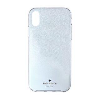 ケイトスペードニューヨーク(kate spade new york)の新品 ケイトスペード kate spade スマートフォンケース MIRROR OMBRE シルバー 銀(iPhoneケース)