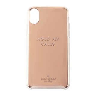 ケイトスペードニューヨーク(kate spade new york)の新品 ケイトスペード kate spade スマートフォンケース SOCIAL BUTTERFLY ピンク系(iPhoneケース)