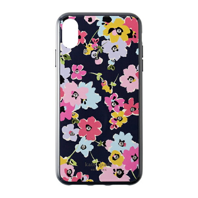 新品 ケイトスペード kate spade スマートフォンケース JEWELED WILDFLOWER ネイビーマルチ | フリマアプリ ラクマ