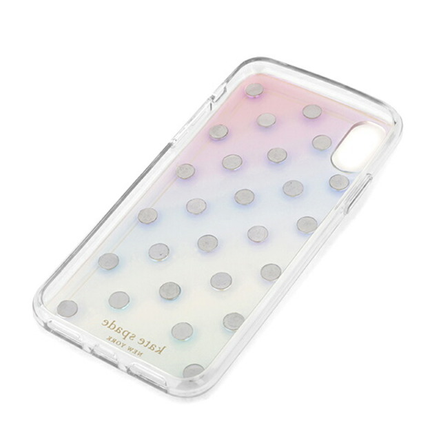 新品 ケイトスペード kate spade スマートフォンケース OMBRE LIA DOT マルチ