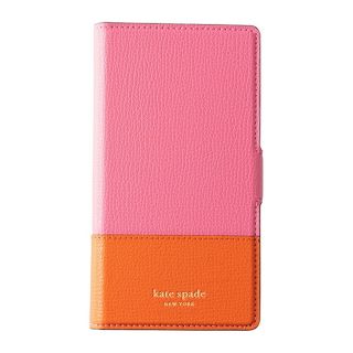 ケイトスペードニューヨーク(kate spade new york)の新品 ケイトスペード kate spade スマートフォンケース SYLVIA MAGNETIC FOLIO ピンク(iPhoneケース)