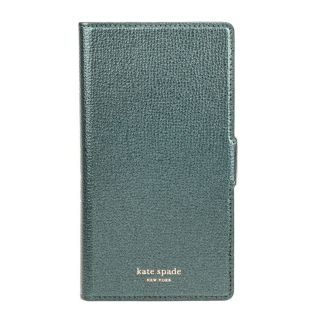 ケイトスペードニューヨーク(kate spade new york)の新品 ケイトスペード kate spade スマートフォンケース SYLVIA MAGNETIC FOLIO ダークグリーン 緑(iPhoneケース)