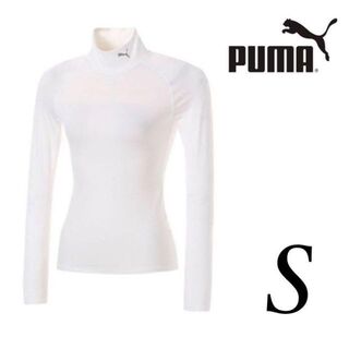 プーマ(PUMA)の新品 プーマ PUMA レディース インナー 白 ホワイト タイツ Sサイズ(アンダーシャツ/防寒インナー)