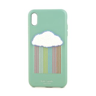 ケイトスペードニューヨーク(kate spade new york)の新品 ケイトスペード kate spade スマートフォンケース RAINBOW CLOUD PATCH マルチ(iPhoneケース)