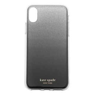 ケイトスペードニューヨーク(kate spade new york)の新品 ケイトスペード kate spade スマートフォンケース GLITTER OMBRE ブラック(iPhoneケース)