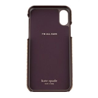 ケイトスペードニューヨーク(kate spade new york)の新品 ケイトスペード kate spade スマートフォンケース SNAKE EMBOSSED マリーゴールド(iPhoneケース)