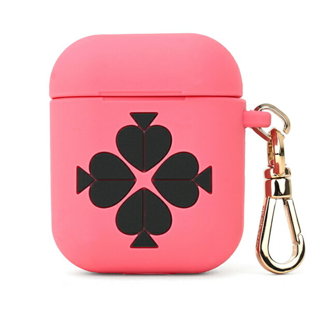 kate spade new york(ケイトスペードニューヨーク)の新品 ケイトスペード kate spade イヤフォンケース AirPodsケース ロココピンクマルチ レディースのファッション小物(その他)の商品写真