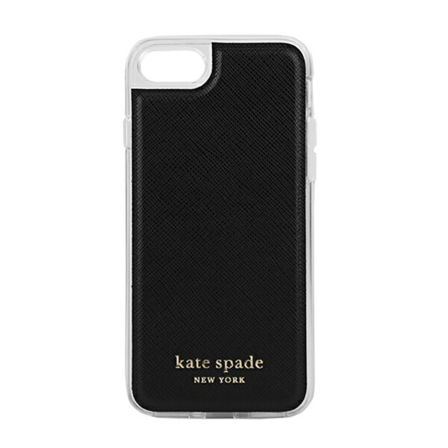 新品 ケイトスペード kate spade スマートフォンケース SPENCER MAGNETIC FOLIO ウォームベージュ/ブラック