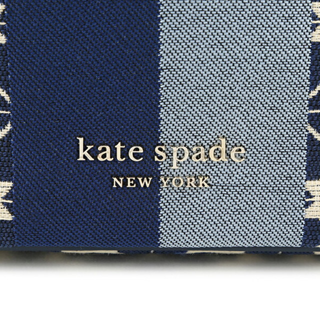 kate spade new york(ケイトスペードニューヨーク)の新品 ケイトスペード kate spade ハンドバッグ ミディアム バケット バッグ ブルー 青 ブラック 黒 レディースのバッグ(ハンドバッグ)の商品写真