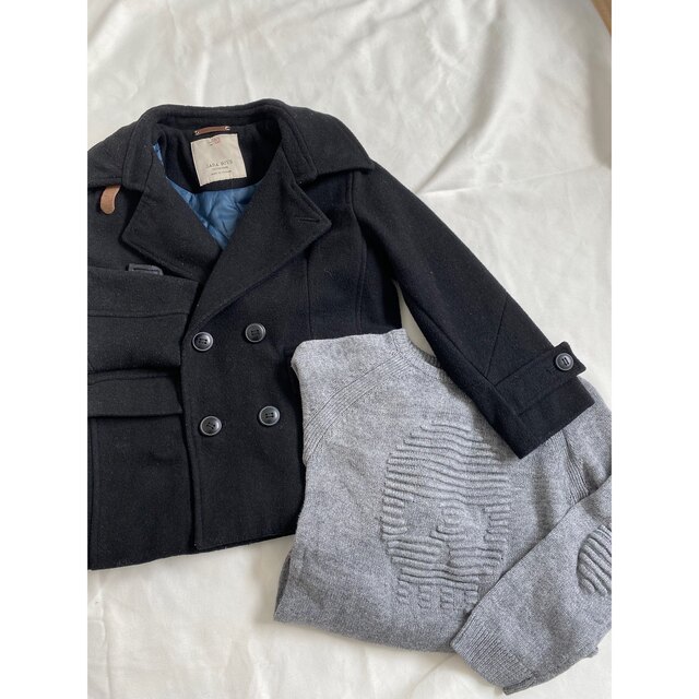 ZARA KIDS(ザラキッズ)のZARA コート　セーター　セット　110cm キッズ/ベビー/マタニティのキッズ服男の子用(90cm~)(コート)の商品写真