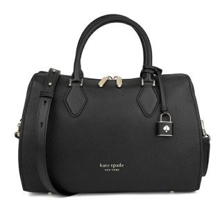 ケイトスペードニューヨーク(kate spade new york)の新品 ケイトスペード kate spade ハンドバッグ ミディアム サッチェル ブラック(ハンドバッグ)