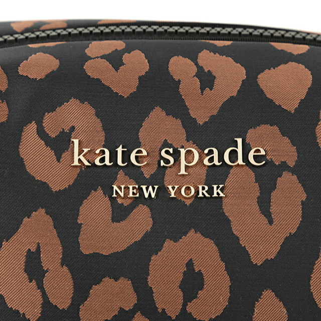 kate spade new york(ケイトスペードニューヨーク)の新品 ケイトスペード kate spade ポーチ ラージ コスメティック ケース ブラックマルチ レディースのファッション小物(ポーチ)の商品写真