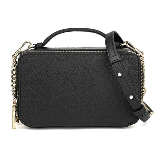 約355gBLACK本体新品 ケイトスペード kate spade ショルダーバッグ ダブルジップ クロスボディ ブラック