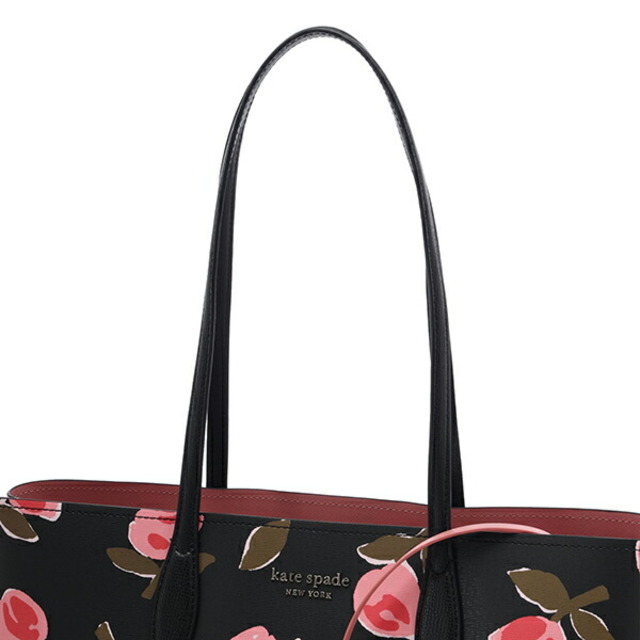 kate spade new york(ケイトスペードニューヨーク)の新品 ケイトスペード kate spade トートバッグ ALL DAY LARGE TOTE ブラック 黒 ピンク レディースのバッグ(トートバッグ)の商品写真