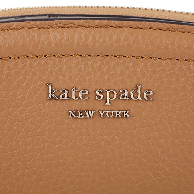 新品 ケイトスペード kate spade 2つ折り財布 スモールコンパクトウォレット ライトブラウン
