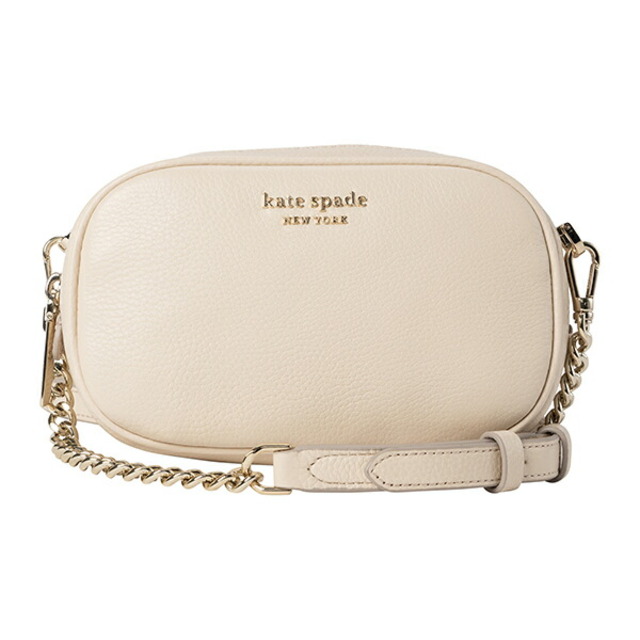 約115-122cm本体重量新品 ケイトスペード kate spade ショルダーバッグ SMALL CAMERA BAG ベージュ