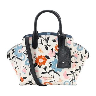 ケイトスペードニューヨーク(kate spade new york)の新品 ケイトスペード kate spade ハンドバッグ MINI SATCHEL ホワイト 白 マルチ(ハンドバッグ)