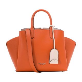 ケイトスペードニューヨーク(kate spade new york)の新品 ケイトスペード kate spade ハンドバッグ MEDIUM SATCHEL オレンジ(ハンドバッグ)