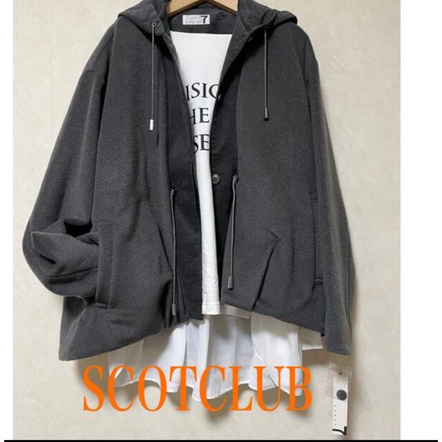 SCOT CLUB - 最終28000円新品タグ付き2021SCOT CLUB内二枚重ね着風ブルゾン の通販 by miyu miyu