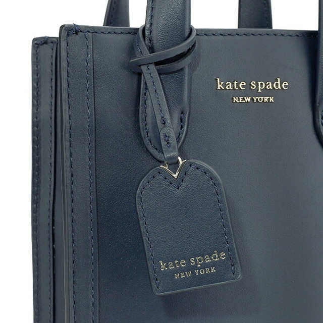 kate spade new york(ケイトスペードニューヨーク)の新品 ケイトスペード kate spade ショルダーバッグ スムース レザー ミニ トート ブレザーブルー レディースのバッグ(ショルダーバッグ)の商品写真