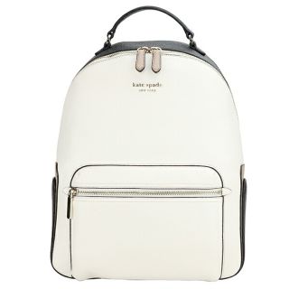 ケイトスペードニューヨーク(kate spade new york)の新品 ケイトスペード kate spade リュックサック カラーブロック ラージ バックパック パーチメントマルチ(リュック/バックパック)