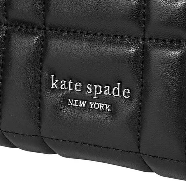 kate spade new york(ケイトスペードニューヨーク)の新品 ケイトスペード kate spade ハンドバッグ キルテッド レザー ミニ トート ブラック レディースのバッグ(ハンドバッグ)の商品写真