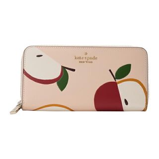 ケイトスペードニューヨーク(kate spade new york)の新品 ケイトスペード kate spade 長財布(ラウンドファスナー) CONTINENTAL WALLET ピンクマルチ(財布)