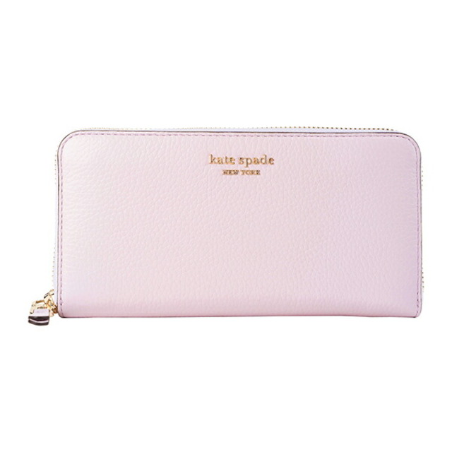 フラワープリント 新品 ケイトスペード kate spade 長財布(ラウンド