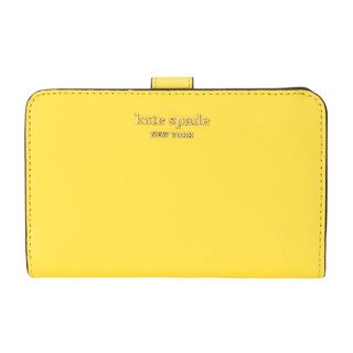 ケイトスペードニューヨーク(kate spade new york)の新品 ケイトスペード kate spade 2つ折り財布 コンパクト ウォレット イエローセサミ(財布)