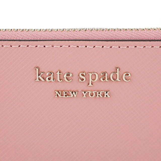 kate spade new york - 新品 ケイトスペード kate spade 2つ折り財布 スリム バイフォールド ウォレット ピンク ベージュの通販 by 【新品】ブランドストリートリング楽天ラクマ店|ケイトスペードニューヨークならラクマ