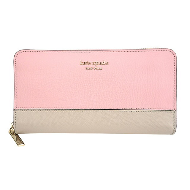 新品 ケイトスペード kate spade 長財布(ラウンドファスナー) ジップ