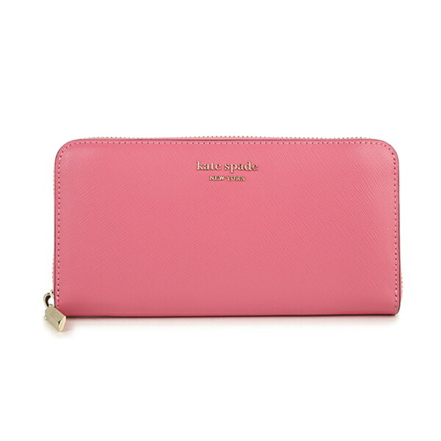 新品 ケイトスペード kate spade 長財布(ラウンドファスナー) ジップ アラウンド コンチネンタル ウォレット オーキッド